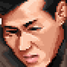 暴力団員谷岡に言い渡された示談のドット絵 てしょ さんのイラスト ニコニコ静画 イラスト
