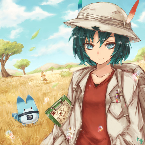 研究者となって帰郷したかばんさんとボス 九本抗介 さんのイラスト ニコニコ静画 イラスト