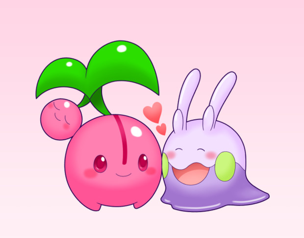 草食ヌメラとチェリンボ 課金してくれニャ さんのイラスト ニコニコ静画 イラスト