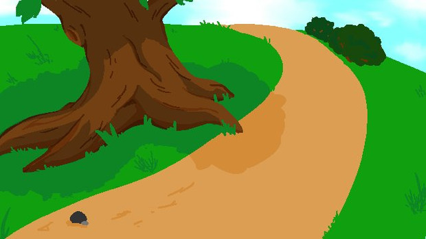 ニコニ コモンズ投稿 丘 背景 しぇるん さんのイラスト ニコニコ静画 イラスト