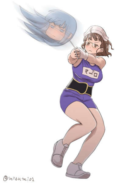 戦艦ハンマー投げ選手権 みすみ さんのイラスト ニコニコ静画 イラスト
