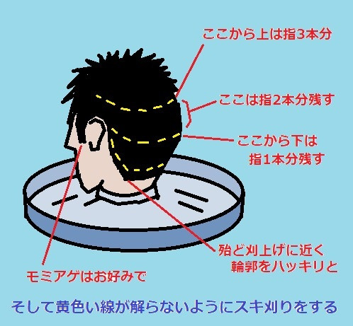 セルフカットに挑戦 Okworking さんのイラスト ニコニコ静画 イラスト
