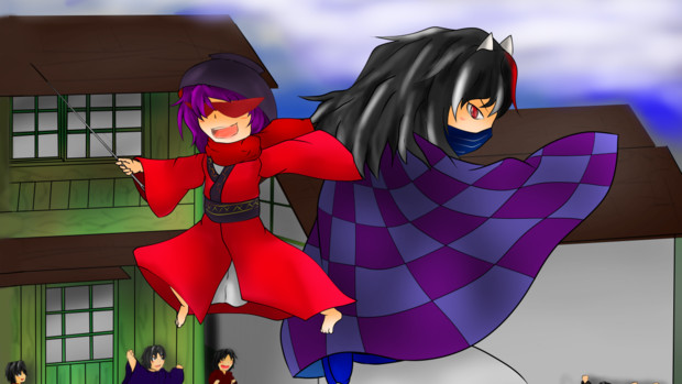 人里なう ヒーローごっこ Raven709 さんのイラスト ニコニコ静画 イラスト