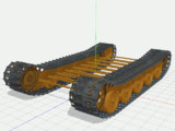【MMD陸軍】 ティーガーII自動回転履帯1.0