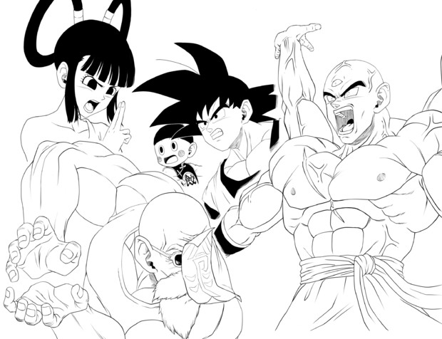天津飯 亀仙人 ドラゴンボール超 流セイヤ さんのイラスト ニコニコ静画 イラスト