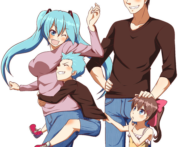 この家族が幸せすぎる件について りしあん さんのイラスト ニコニコ静画 イラスト