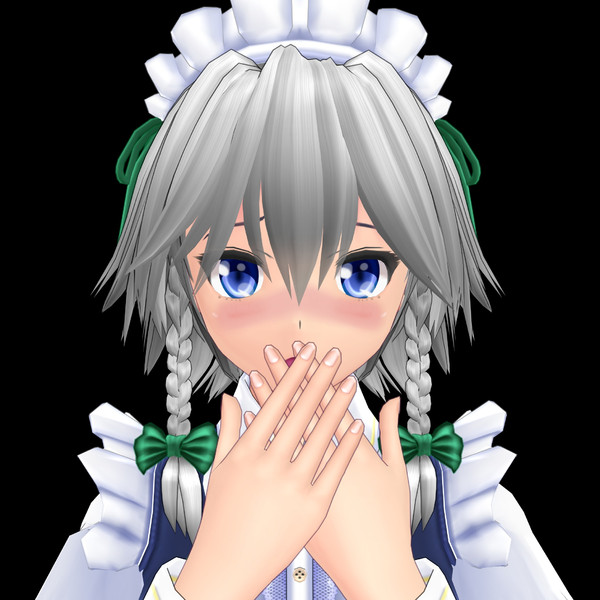赤面咲夜さんはとっても可愛いかった Shinya 815 さんのイラスト ニコニコ静画 イラスト