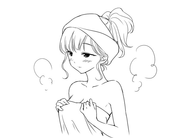 バスタオル子 じゃみじゃみ さんのイラスト ニコニコ静画 イラスト