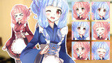 琴葉姉妹立ち絵素材配布（和風メイド＋α）