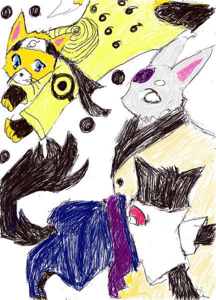 少年ジャンプの人気漫画のキャラクターを動物化してみたってばよ5 でーしーつー さんのイラスト ニコニコ静画 イラスト