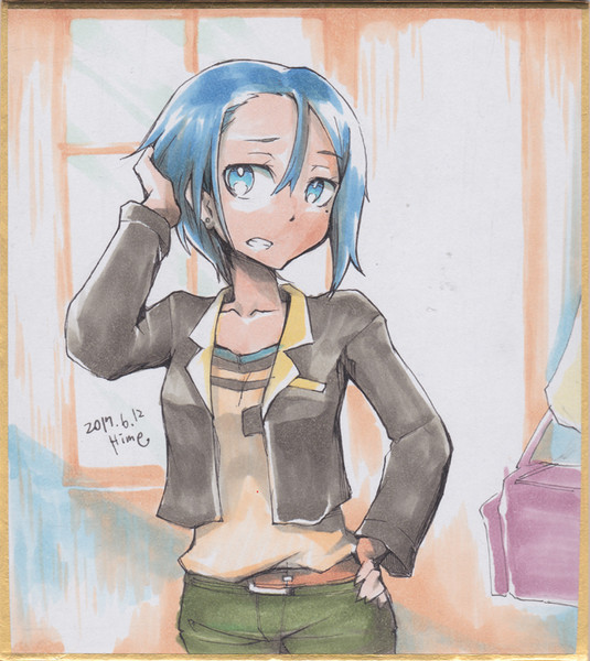 今日の色紙 315 緑川真希 Hime さんのイラスト ニコニコ静画 イラスト