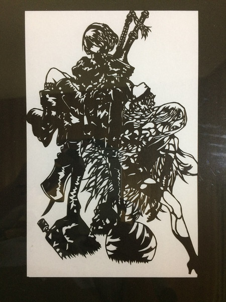 イラストオーダー、切り絵オーダー 切り絵オーダー