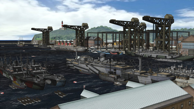 軍用港の風景 とりそば さんのイラスト ニコニコ静画 イラスト