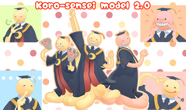 Mmd 殺せんせーモデル よしの さんのイラスト ニコニコ静画 イラスト