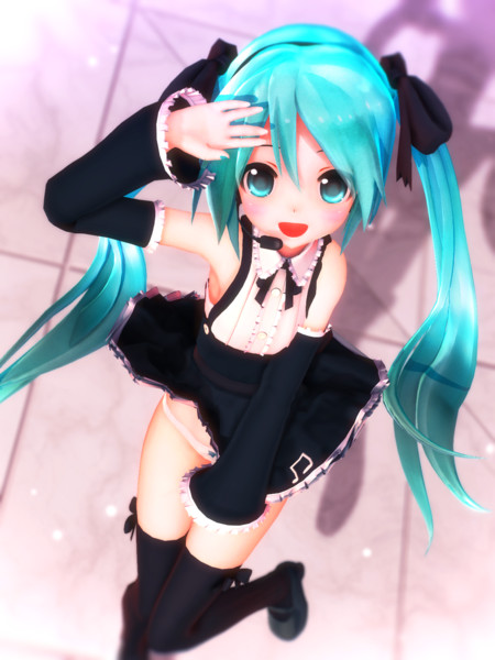 ふわっとあぴミクちゃん Siva さんのイラスト ニコニコ静画 イラスト