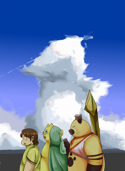 黄色いキャラ ニコニコ静画 イラスト