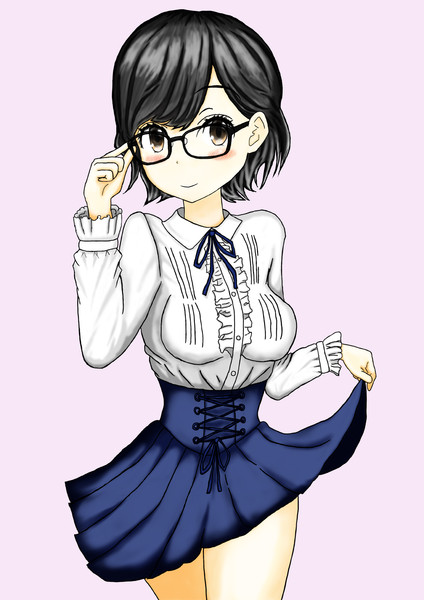 うちの眼鏡っ娘 Akito さんのイラスト ニコニコ静画 イラスト