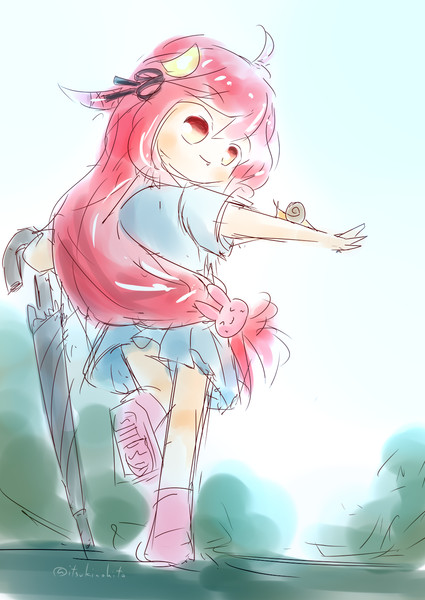 雨上がりのでんでん虫 いつきのひと さんのイラスト ニコニコ静画