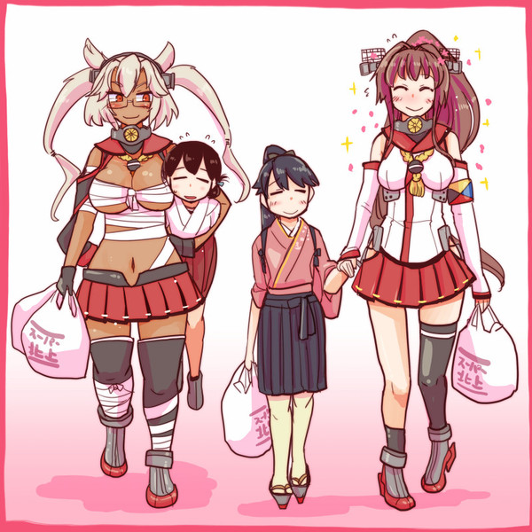 艦これ 鳳翔の買い出し 大和型 坂崎ふれでぃ さんのイラスト ニコニコ静画 イラスト