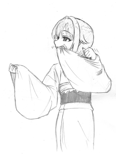 袖クイはボクがするからカワイイんです Tガシ パロディ さんのイラスト ニコニコ静画 イラスト