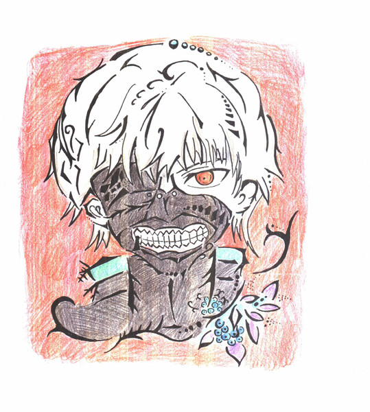 金木研 東京喰種描いてみた ふくダルき さんのイラスト ニコニコ静画 イラスト