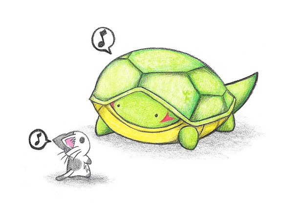 カメとにゃんこ わにねこwithくまこ さんのイラスト ニコニコ静画 イラスト