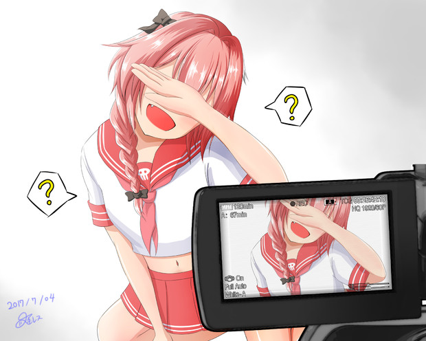 マスター これ何のポーズ アキレス さんのイラスト ニコニコ静画 イラスト