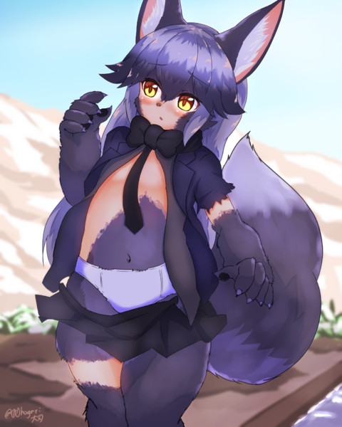 キタキツネ 先にお風 呂 おおはがり さんのイラスト ニコニコ静画 イラスト