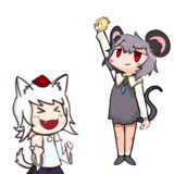 カエルを捕まえたKFJ姉貴