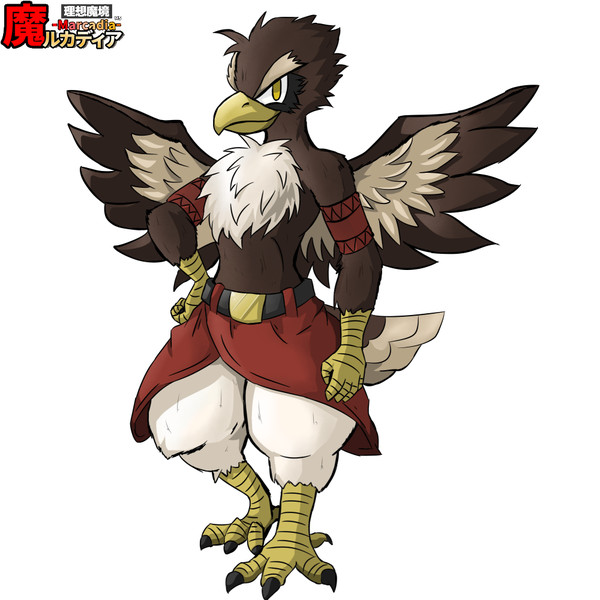 鳥翼 男 魔ルカディア モブキャラ ニコニコ静画 イラスト