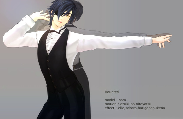 Mmd刀剣乱舞 Haunted 燭台切光忠 Haru M さんのイラスト ニコニコ静画 イラスト