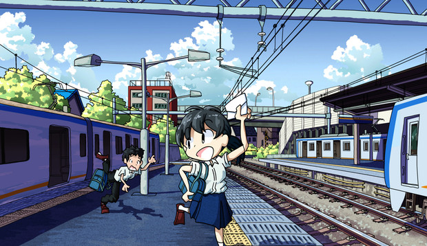 相鉄線ファンクラブ通信 ツナ缶 さんのイラスト ニコニコ静画 イラスト