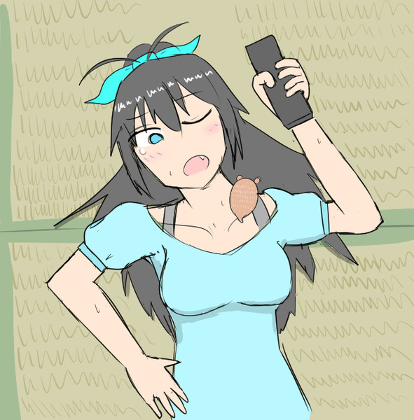 ハム蔵とチャンネル争いをする我那覇くん Bro ウニ吉 さんのイラスト ニコニコ静画 イラスト