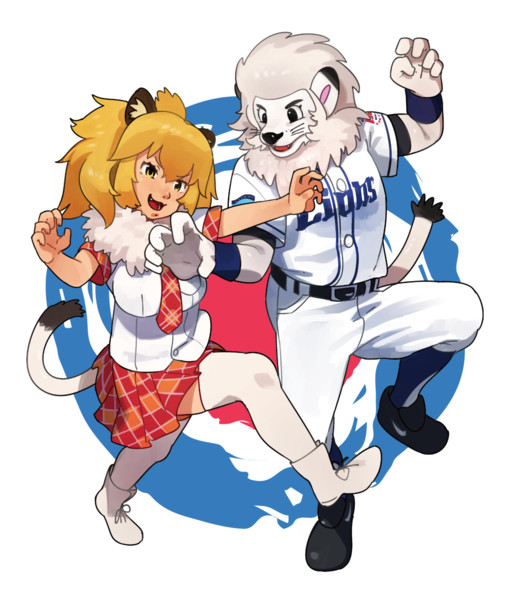 球団マスコット ニコニコ静画 イラスト
