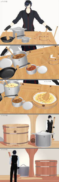キッチン用品色々 キッチン台含む Mizu みづ さんのイラスト ニコニコ静画 イラスト