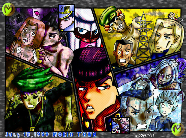 Jojo 色々あった7月15日 セミ雲 さんのイラスト ニコニコ静画 イラスト