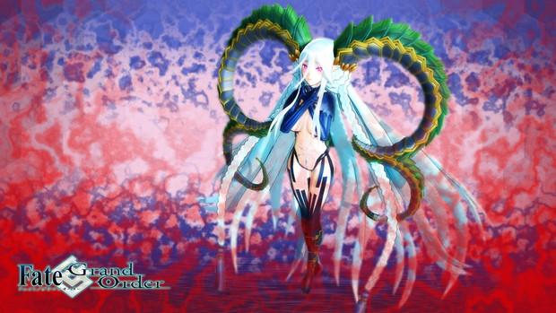 Mmd Fgo ティアマト ビーストii モデル配布 あかね さんのイラスト ニコニコ静画 イラスト