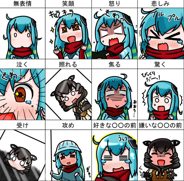ガッツさんで表情練習 Bluesky さんのイラスト ニコニコ静画 イラスト