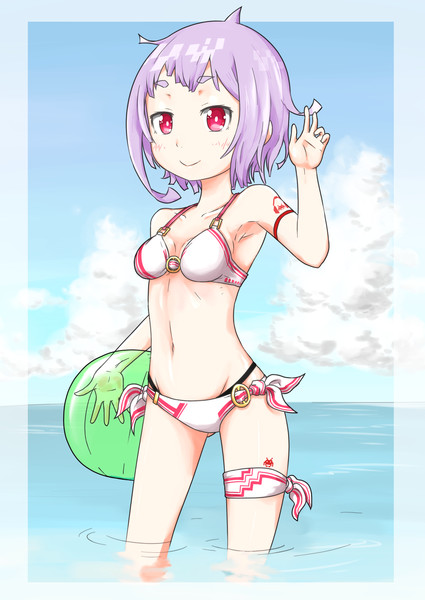 水着リンカちゃん はつねネガメ さんのイラスト ニコニコ静画 イラスト