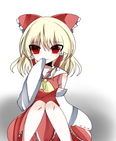 アルビノ霊夢 ヒカゲ さんのイラスト ニコニコ静画 イラスト