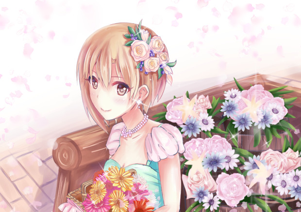 祝福の花 風吹 さんのイラスト ニコニコ静画 イラスト