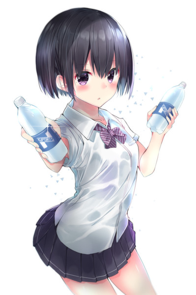 飲み物を渡す ねく Neku さんのイラスト ニコニコ静画 イラスト