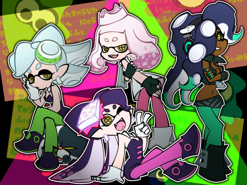 ホタル スプラトゥーン Nicosub静画