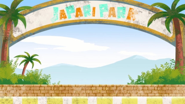 けものフレンズ ペパプ予告 背景 黒衣 激流を制するは聖水 さんのイラスト ニコニコ静画 イラスト