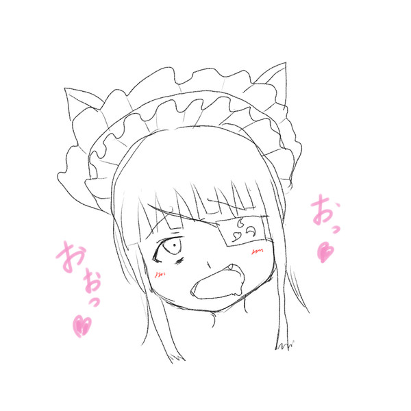 アへ顔練習中 未来ちゃん プリケット O シリーヌ さんのイラスト ニコニコ静画 イラスト