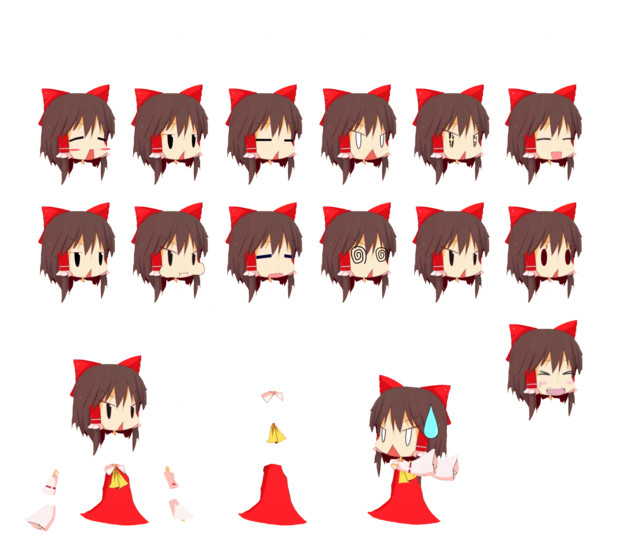 サケノミ分割 表情の素材 紅茶straight さんのイラスト ニコニコ静画 イラスト