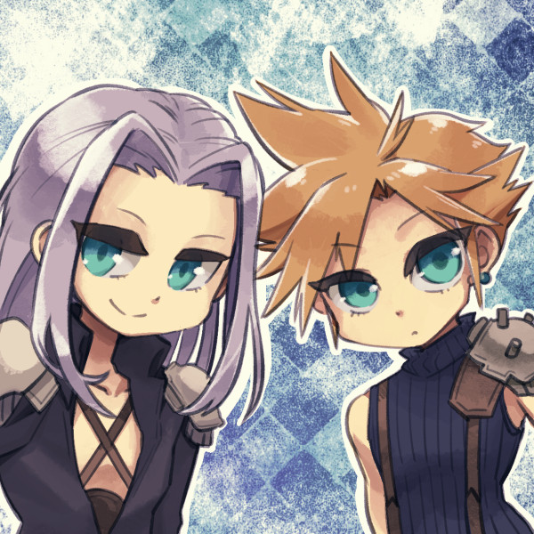 じゃすみんさんちのクラウドとセフィロスさん ニコニコ静画 イラスト
