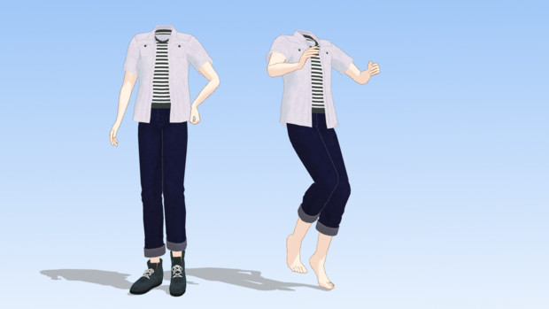 男性用夏服17 1 衣装配布 絢乃 さんのイラスト ニコニコ静画 イラスト