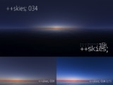 [HDR形式あり] ++skies; 034 [16k8k/8k4kスカイドーム素材配布]