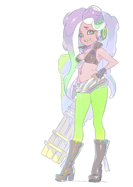 スプラトゥーン２よりイイダ落書き